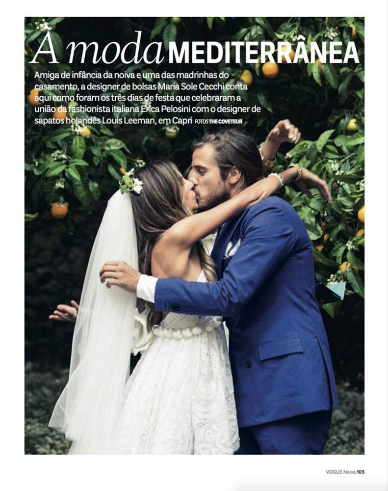 A Moda Mediterranea — Vogue Noiva, Sugokuii Events